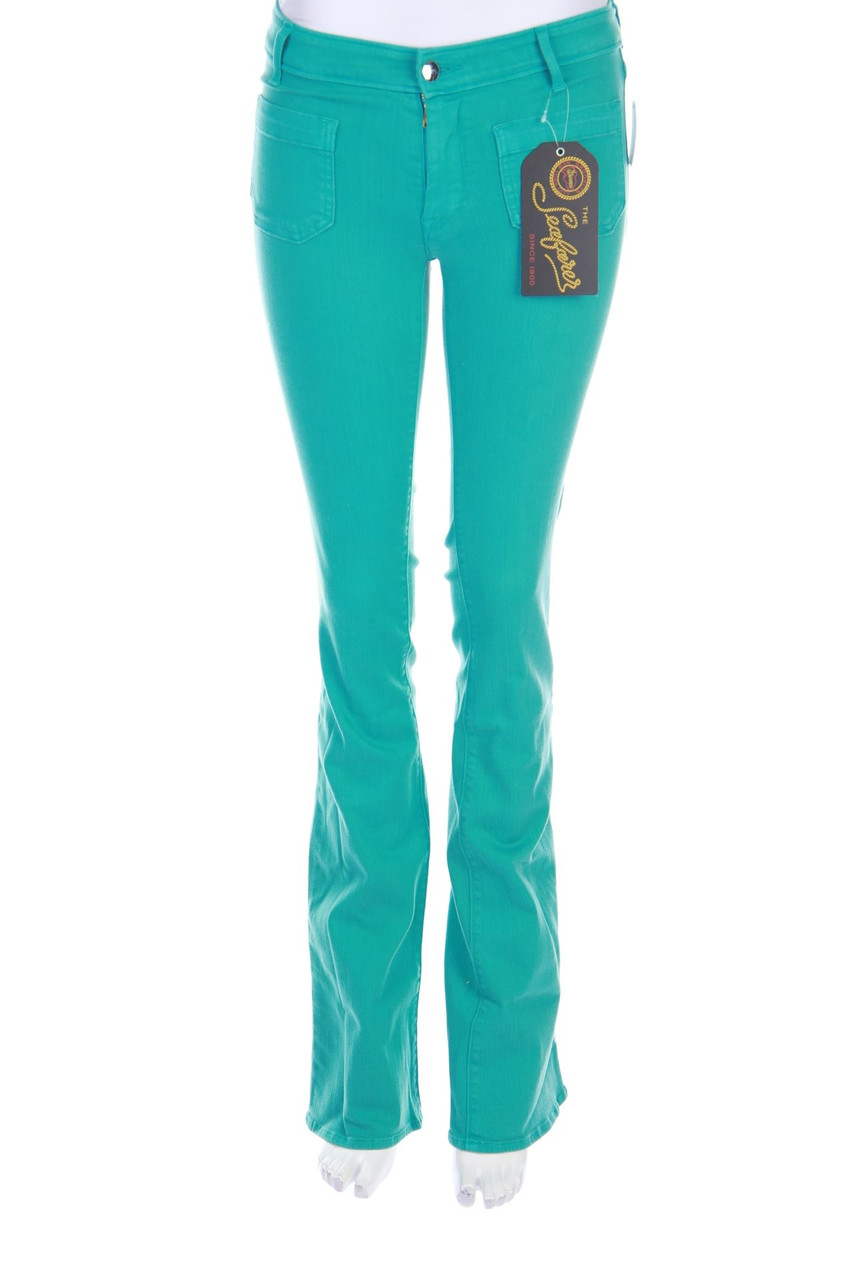 THE Seafarer - Bootcut-Jeans mit aufgesetzten Taschen - W27