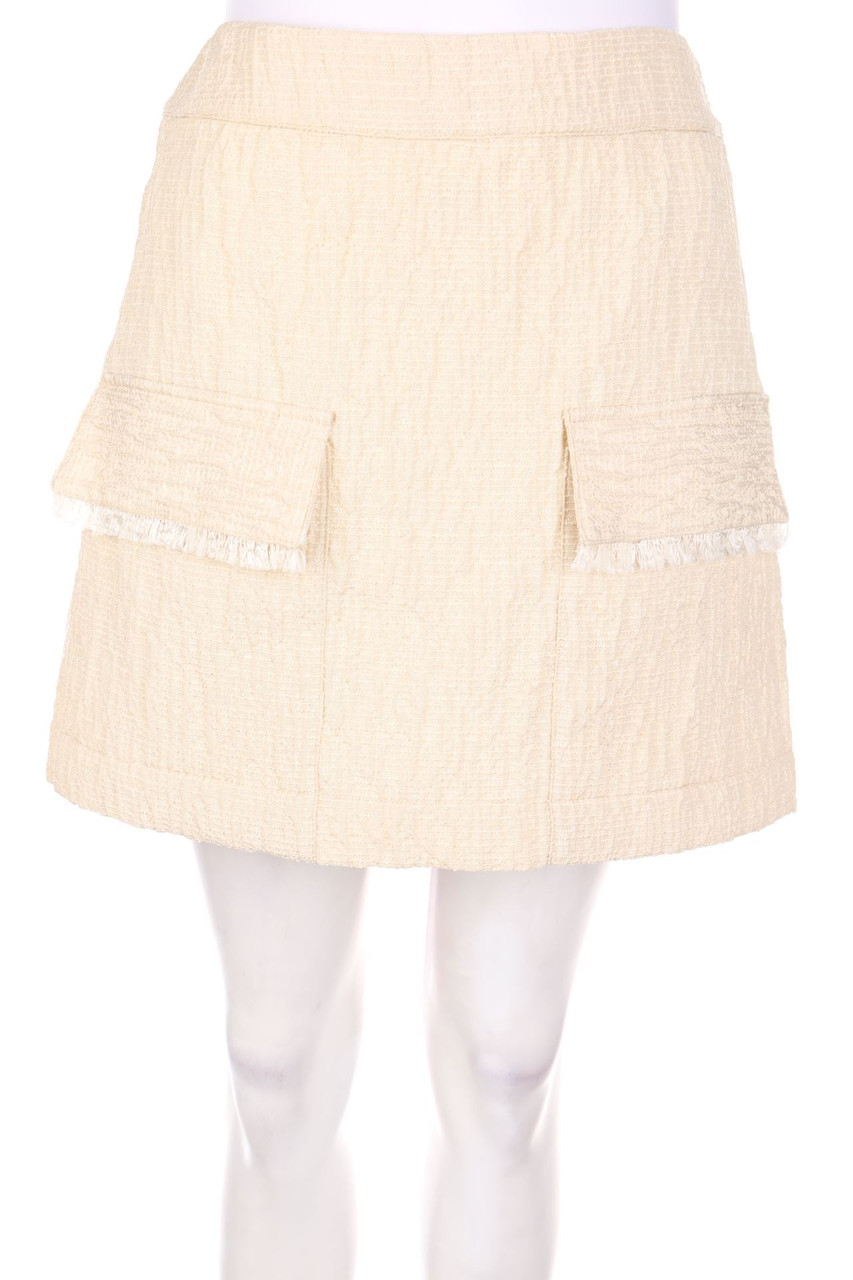Kristina Ti - Skirt with Fringes - D 42
