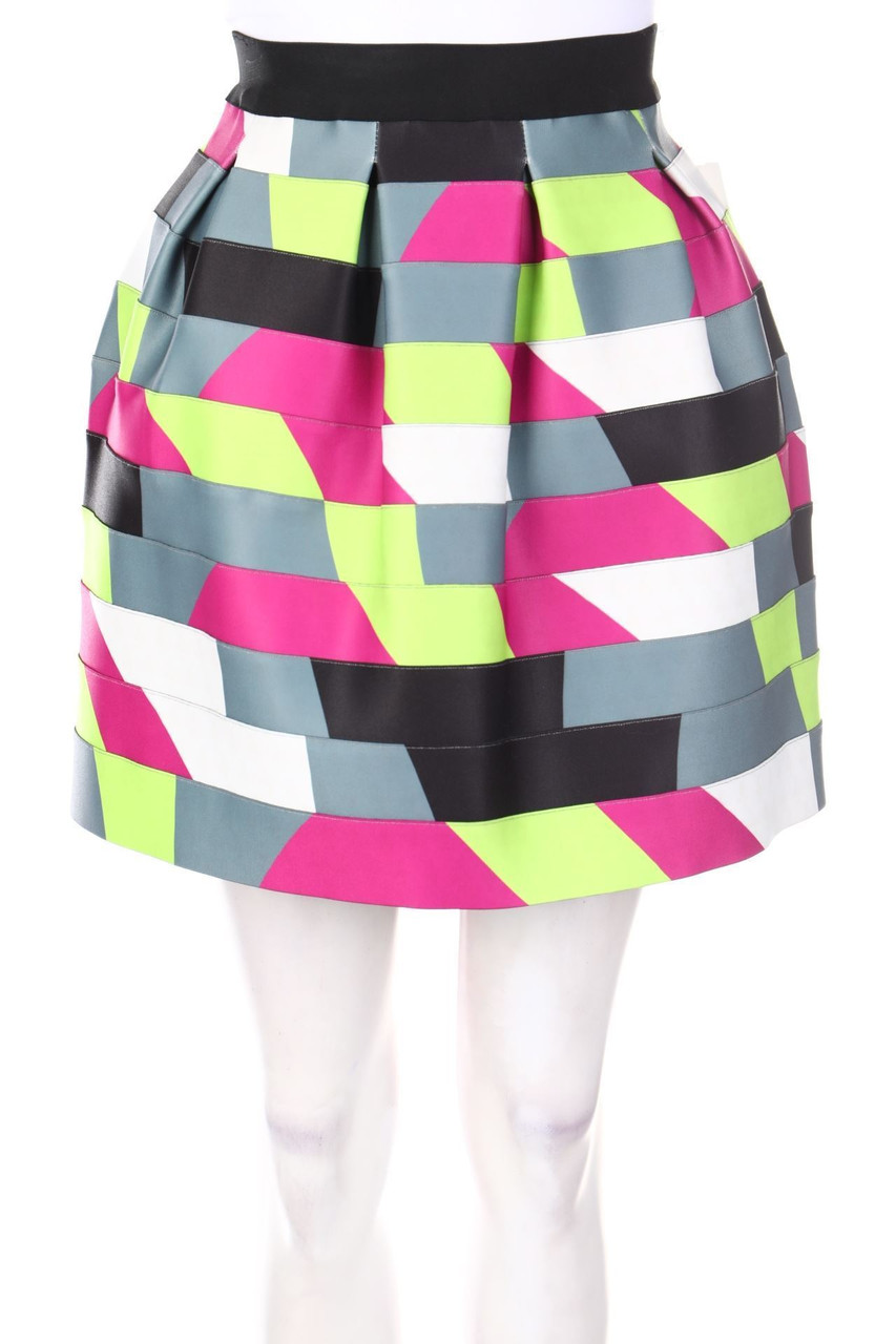 PIANURASTUDIO - Minirock mit Streifen - D 34