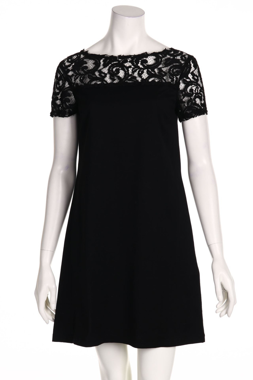 ROBERTA SCARPA - Kleid mit Spitzen-Einsatz - D 36