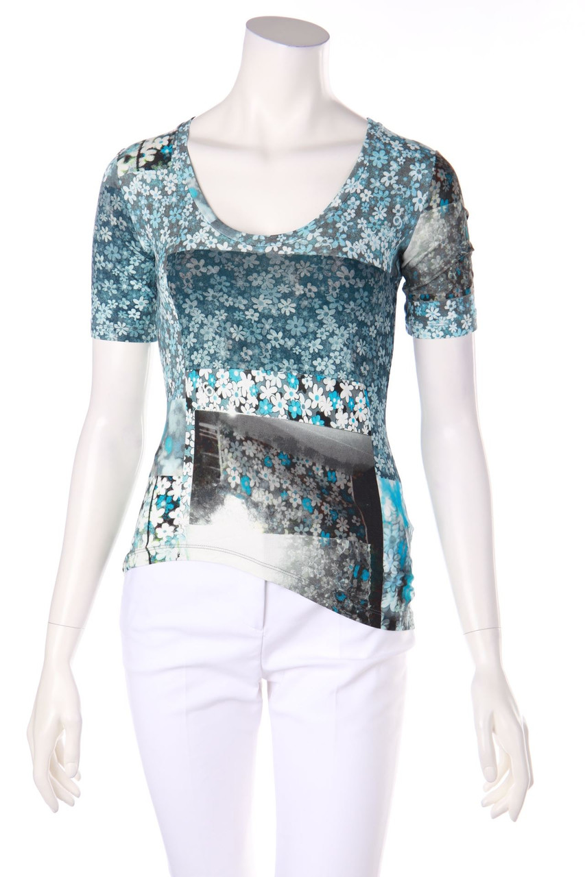 MM6 Maison Margiela - Shirt mit floralem Muster - S