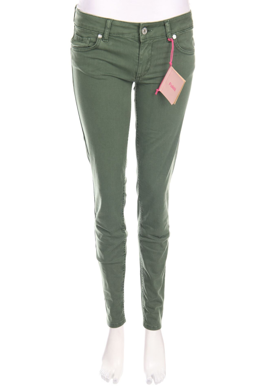 BLUGIRL Folies - Skinny-Hose mit Strass-Logo - W27