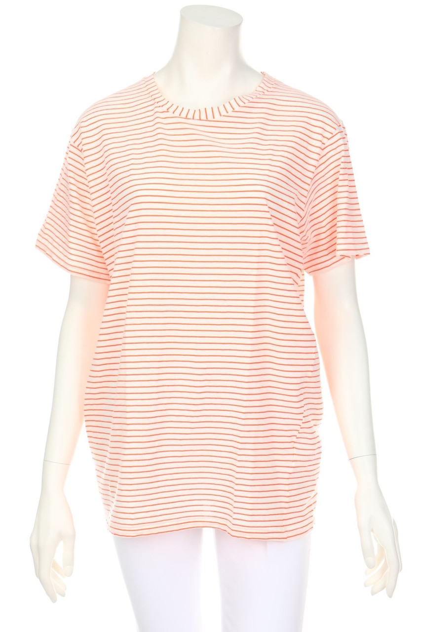 M.GRIFONI - Kurzarm-Shirt mit Streifen - L