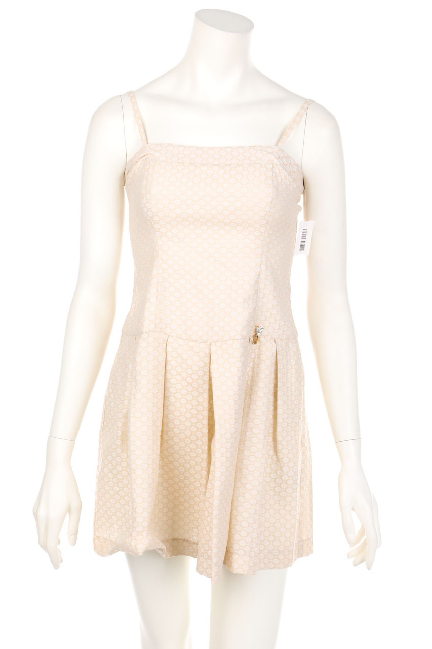 BLUGIRL Folies - Minikleid aus Jacquard mit floralem Muster - D 36