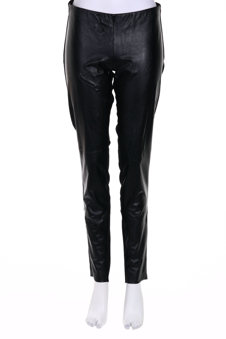 1-ONE - Faux Leather Pants - D 40