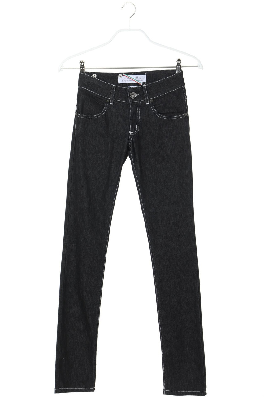 MET - Dark Denim Skinny-Jeans mit Steppung - W25