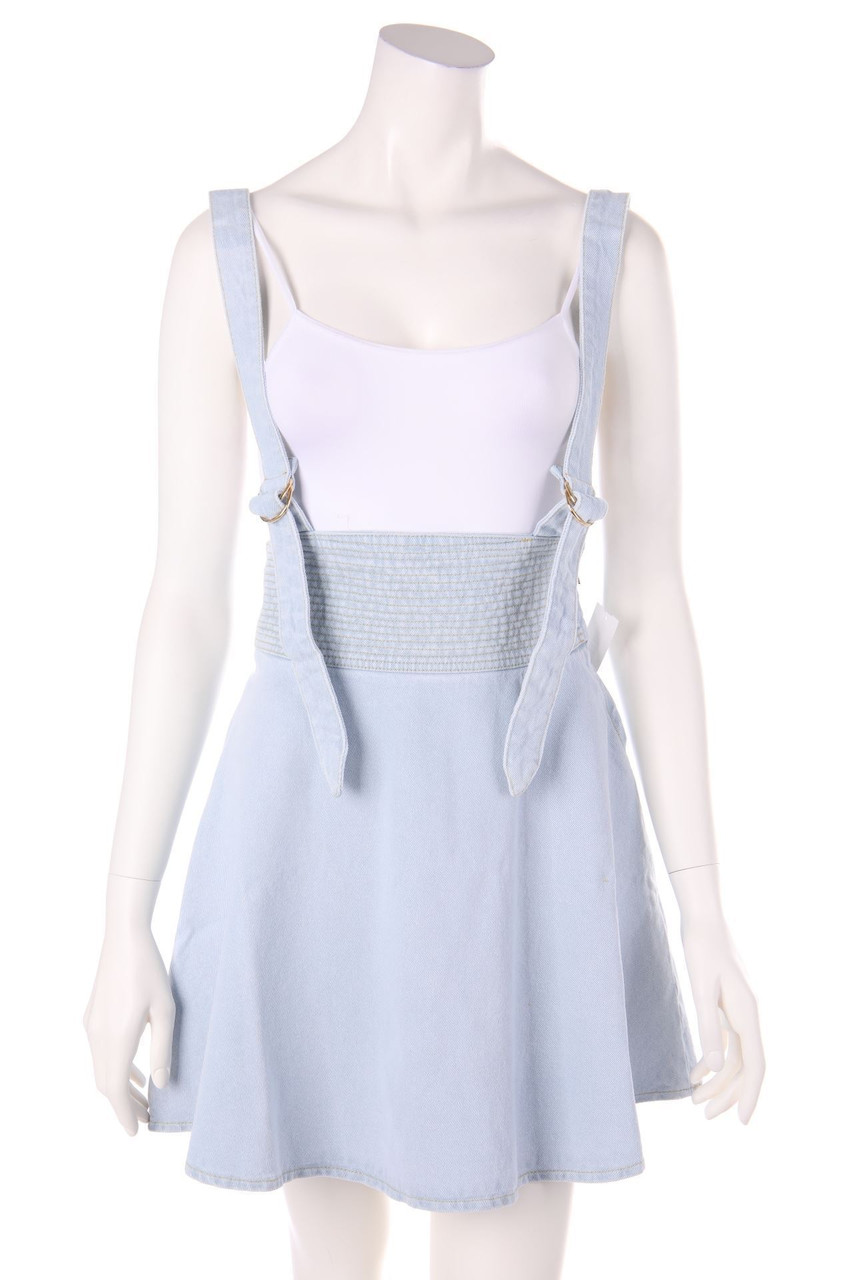 nanushka - Latz-Jeanskleid mit Steppung - XS