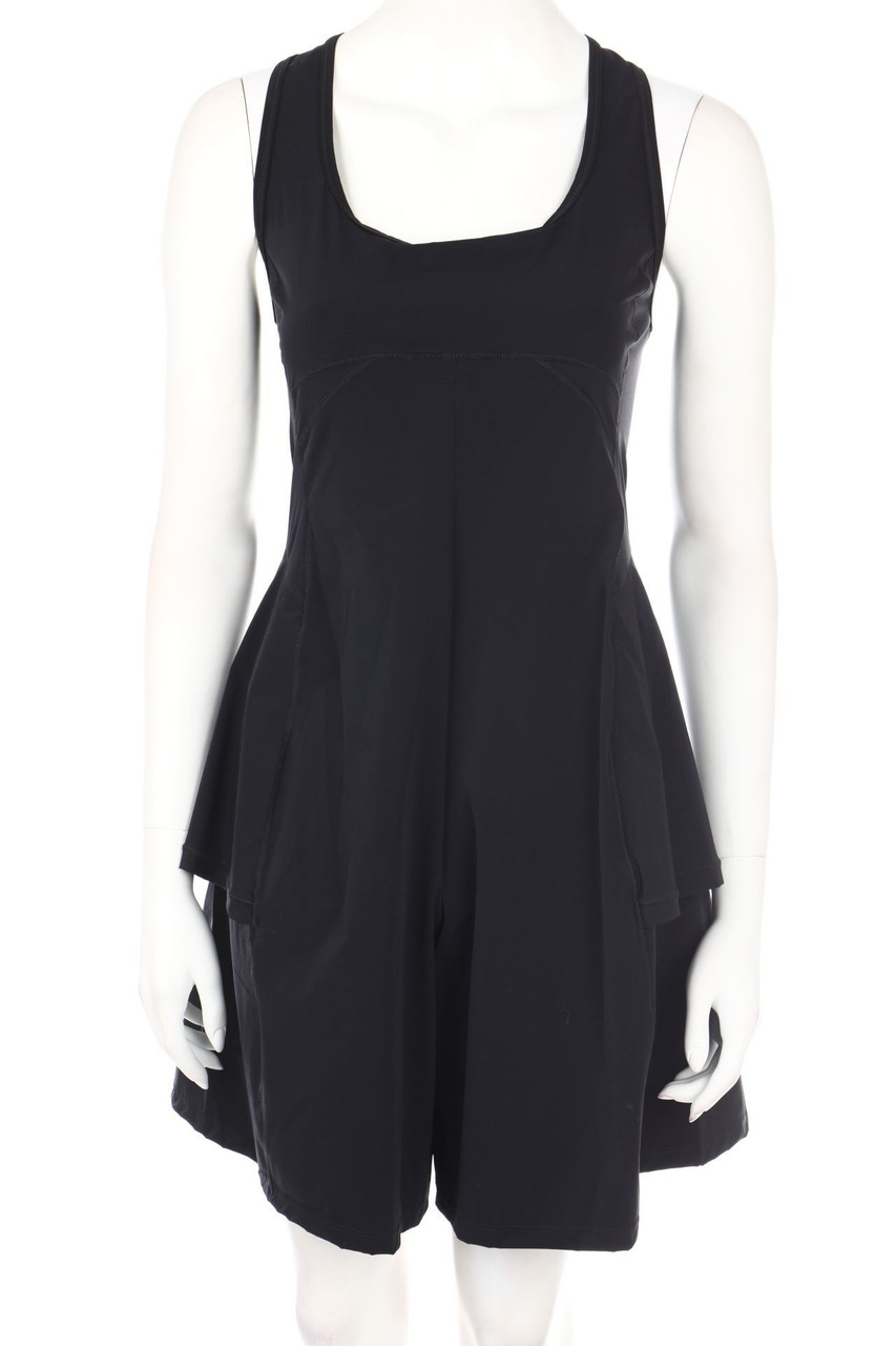 SAPOPA - dress, Layer Look with Mesh Insert - M