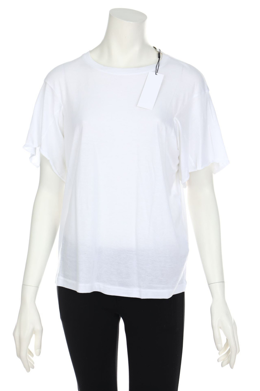 HELMUT LANG - Shortsleeve-Shirt with Overcut Shoulder - S