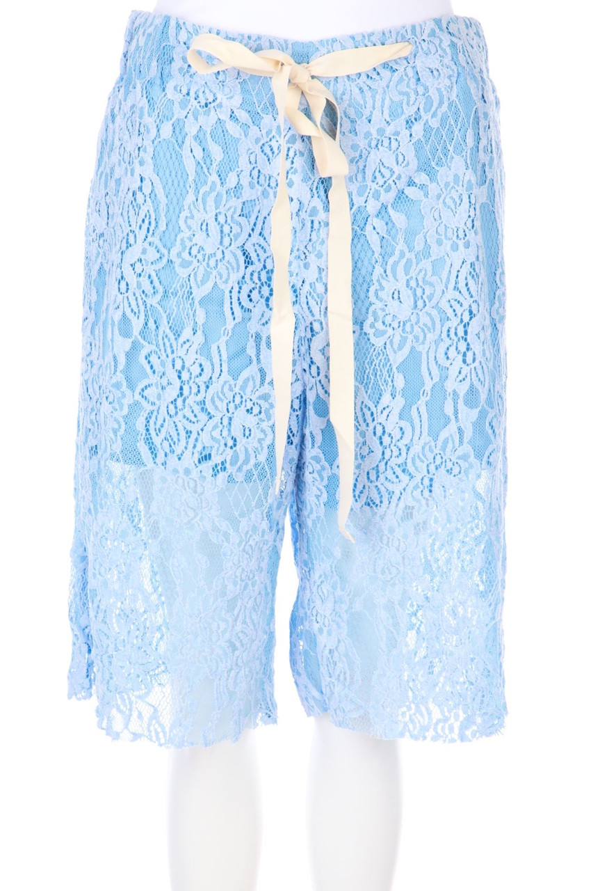 MM6 Maison Margiela - Bermuda-Shorts aus Viskose mit Tunnelzug - D 38