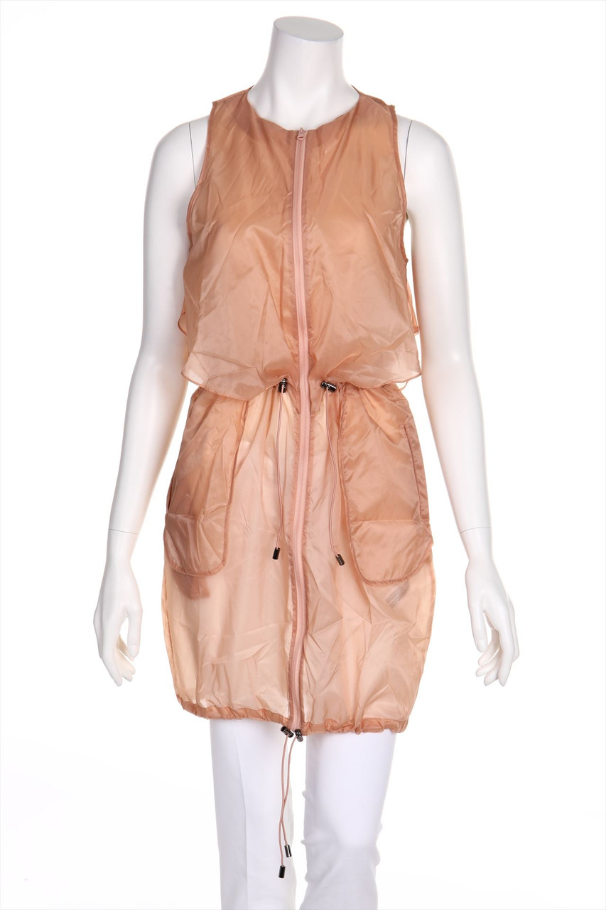 INTROPIA - Gilet, Layer Look with Drawstring - D 38