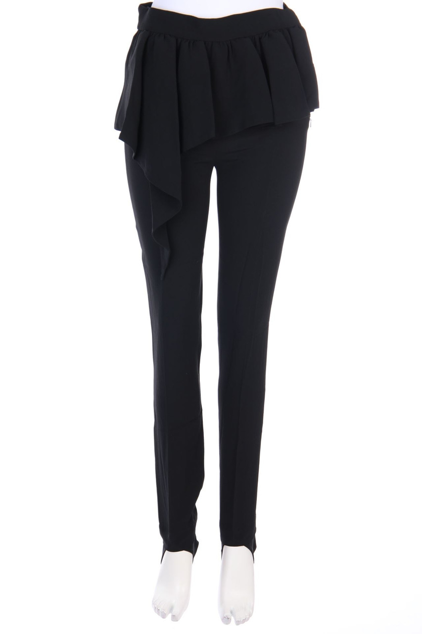 MOSCHINO - Steg-Hose mit Volants - D 34