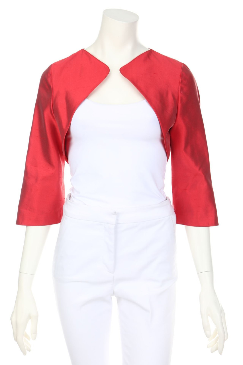 MIREIA BISBE - Cropped-Blazer-Jacke aus Seide - D 38