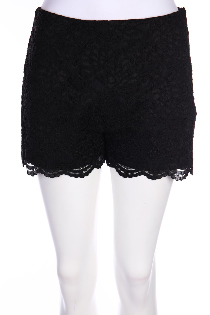 EDWARD ACHOUR - Shorts, Lace with Zipper Closure - D 40