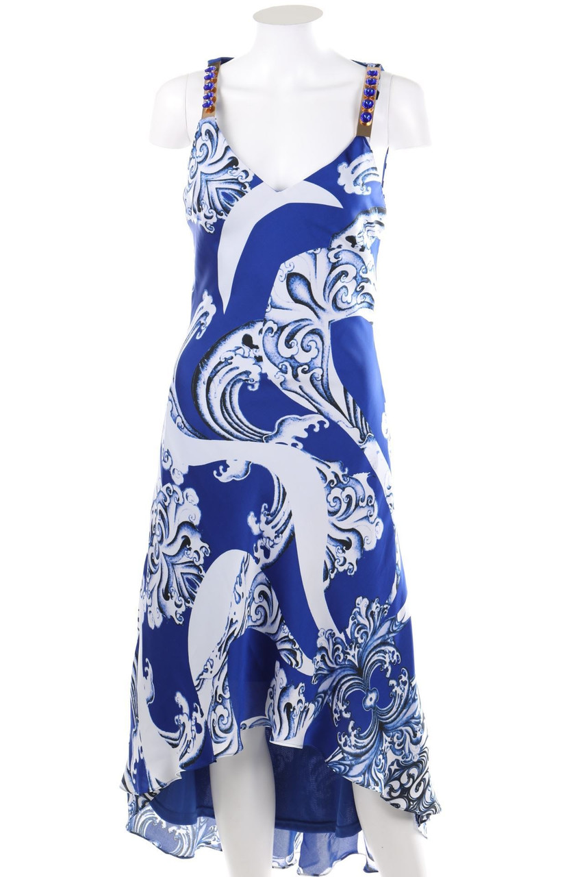 PENSIERI DI MODA - Satin dress with Jewelry Stones - D 36