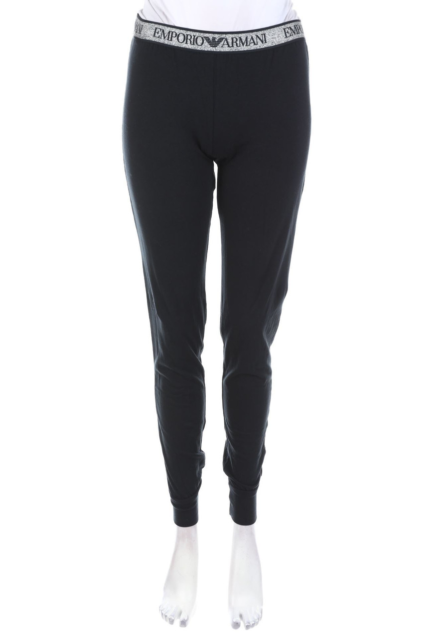 EMPORIO ARMANI UNDERWEAR - Leggings mit Logo-Applikation - M