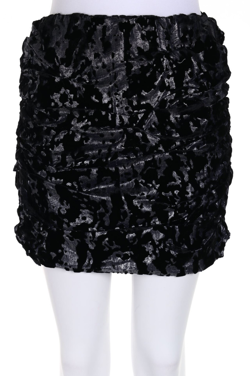 maje - Skirt with Metallic Effect - D 38