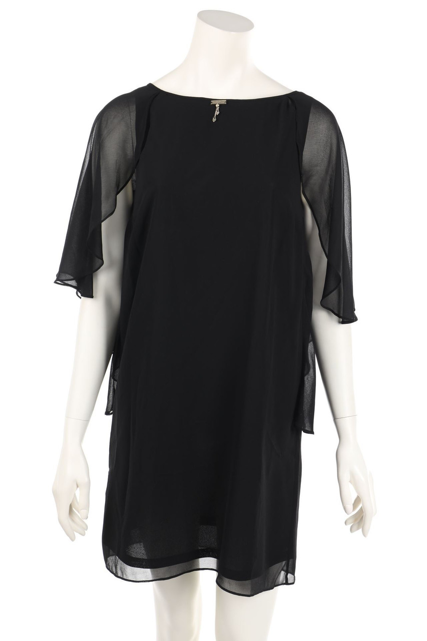 LUCKYLU MILANO - Kleid mit Logo-Applikation - D 36