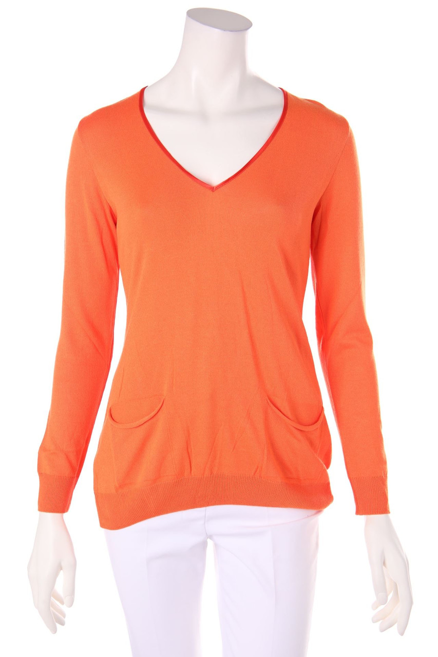 MOSCHINO CHEAP AND CHIC - Strick-Pullover aus Viskose-Mix mit aufgesetzten Taschen - D 38