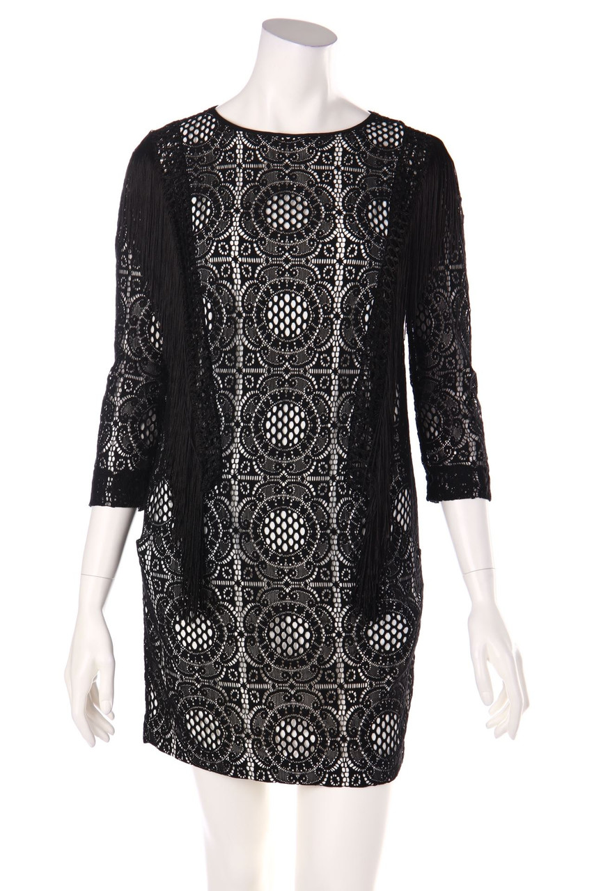 ana alcazar - Dress, Lace with Fringes - D 36