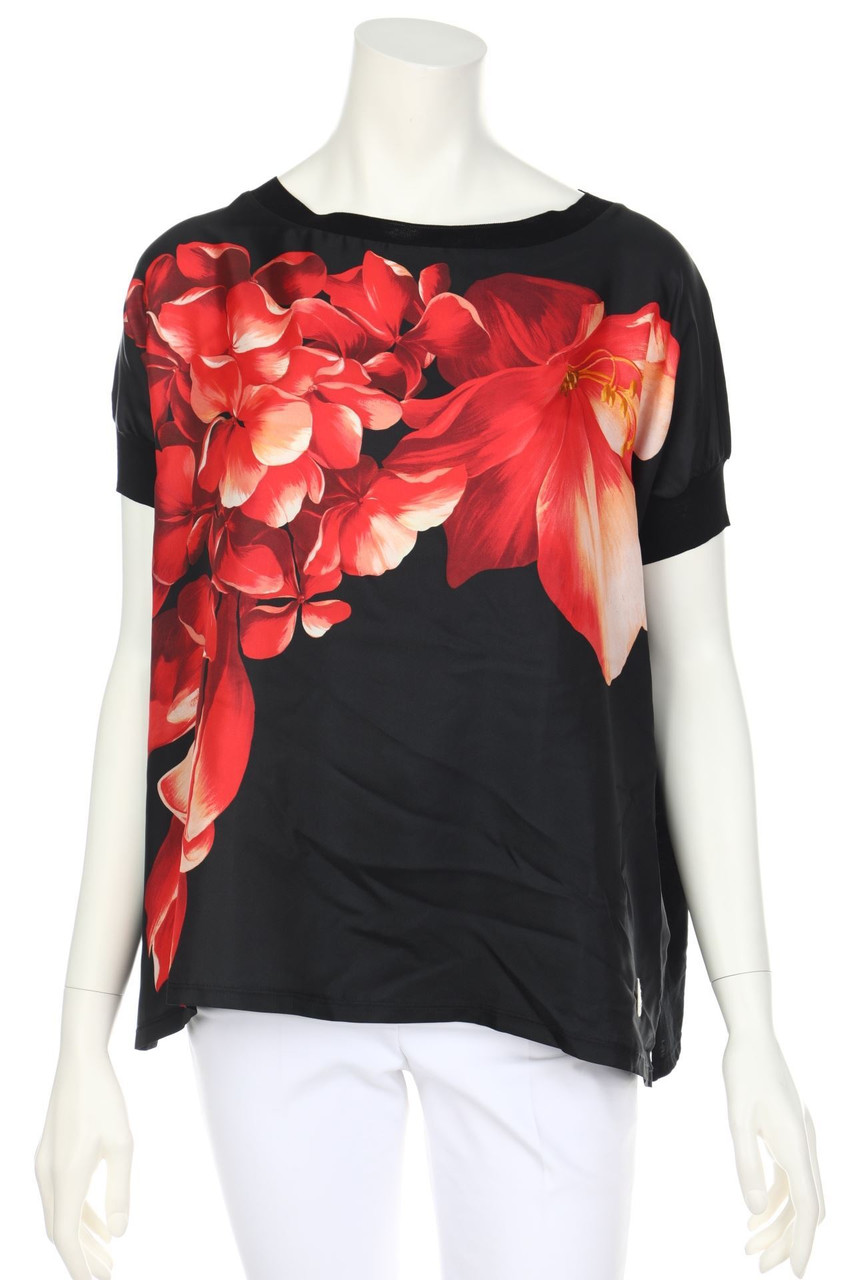 Moncler - Shortsleeve Blouse with Silk - L