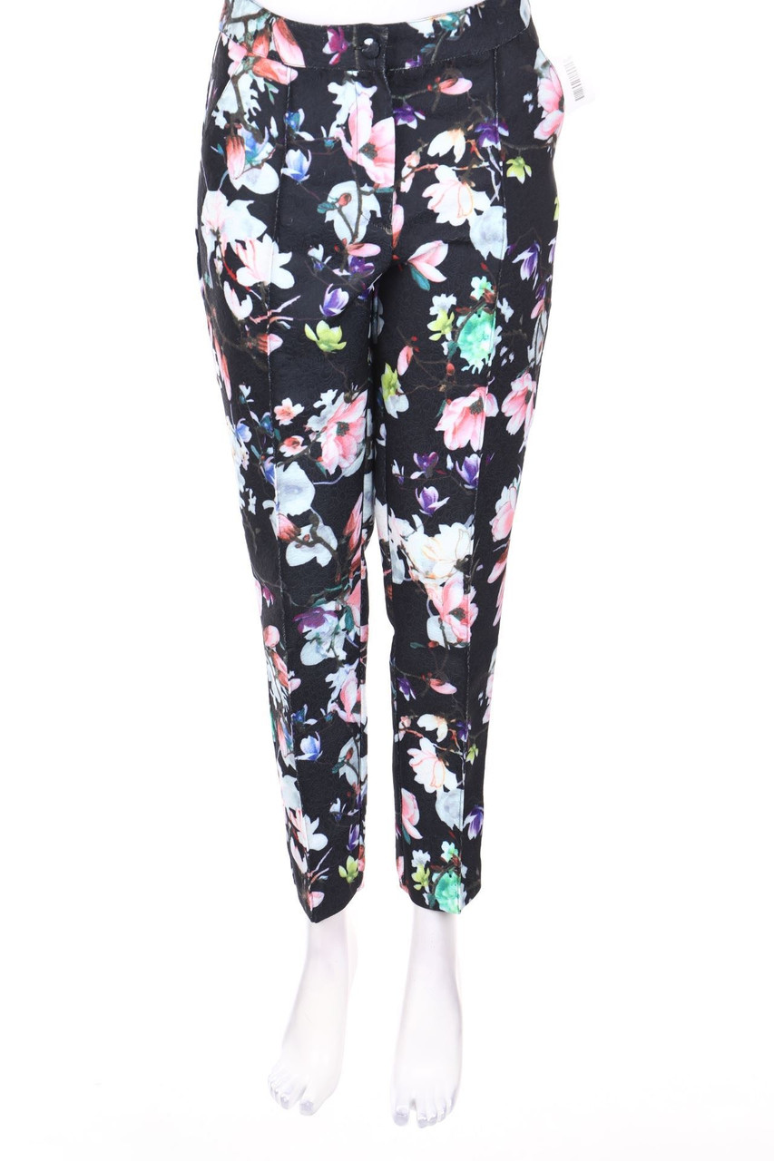 Darling - Chino Pants with Flower Print - D 36