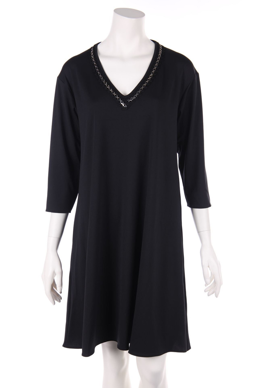 WHO*S WHO - Kleid mit Applikationen - D 36