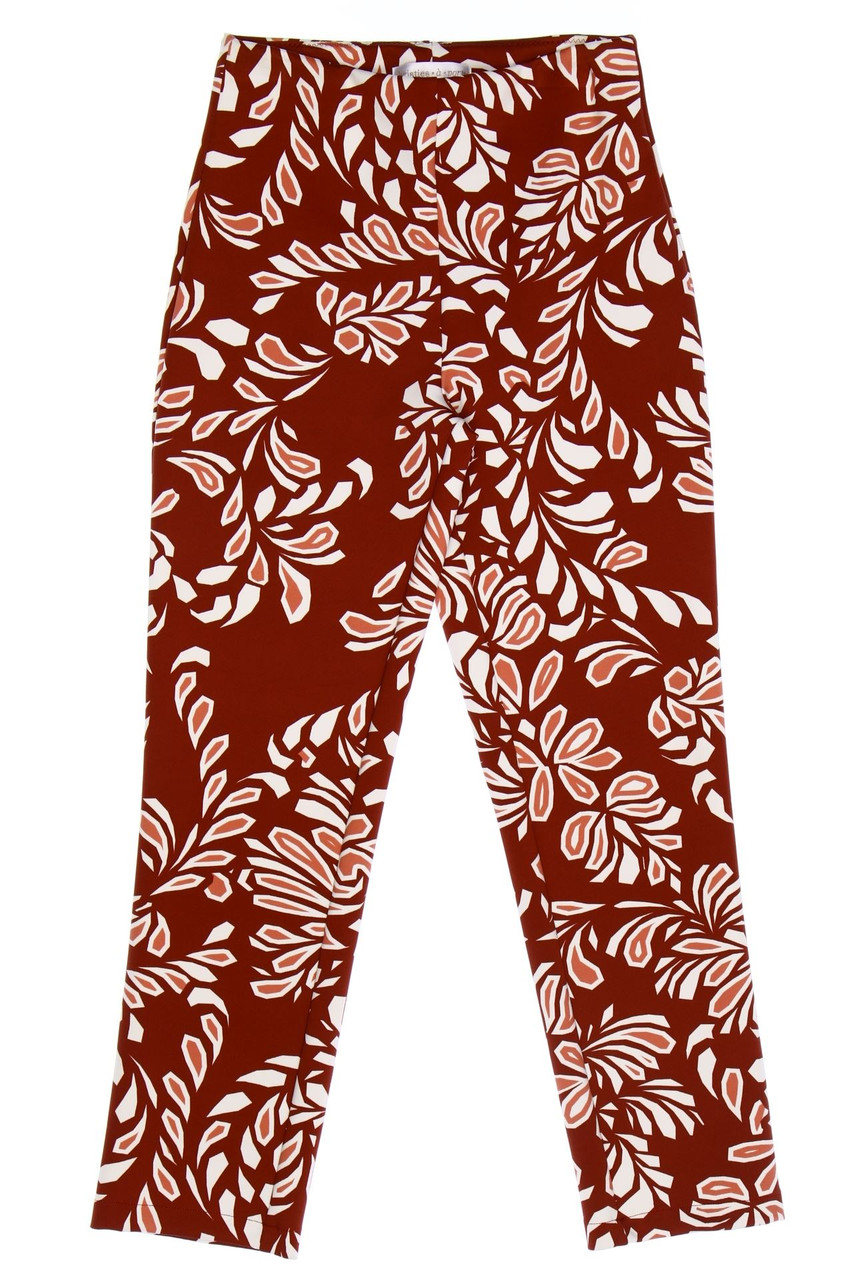 christies à porter - Leggings mit floralem Muster - D 34