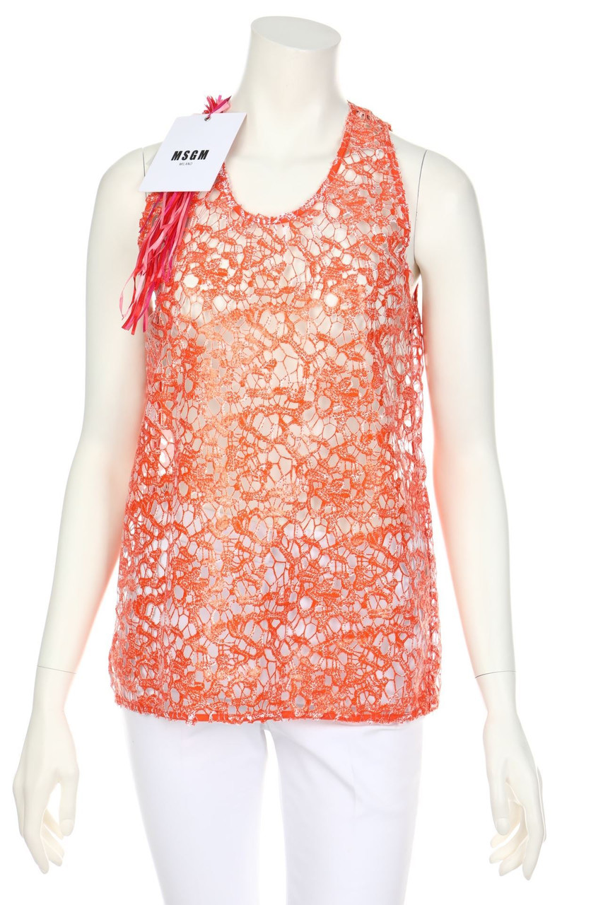 MSGM - Coated-Lace-Top - D 32