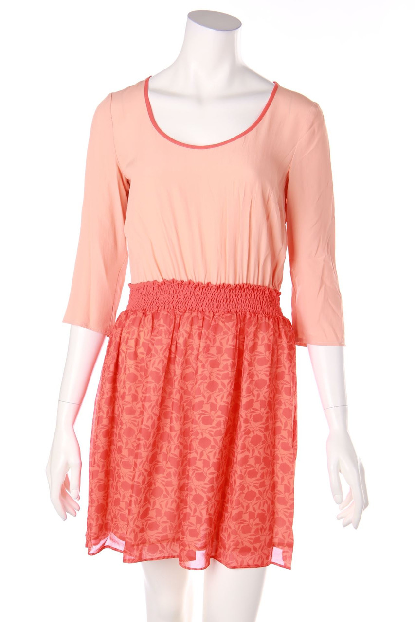 PATRIZIA PEPE - Kleid aus Seide mit floralem Muster - D 36