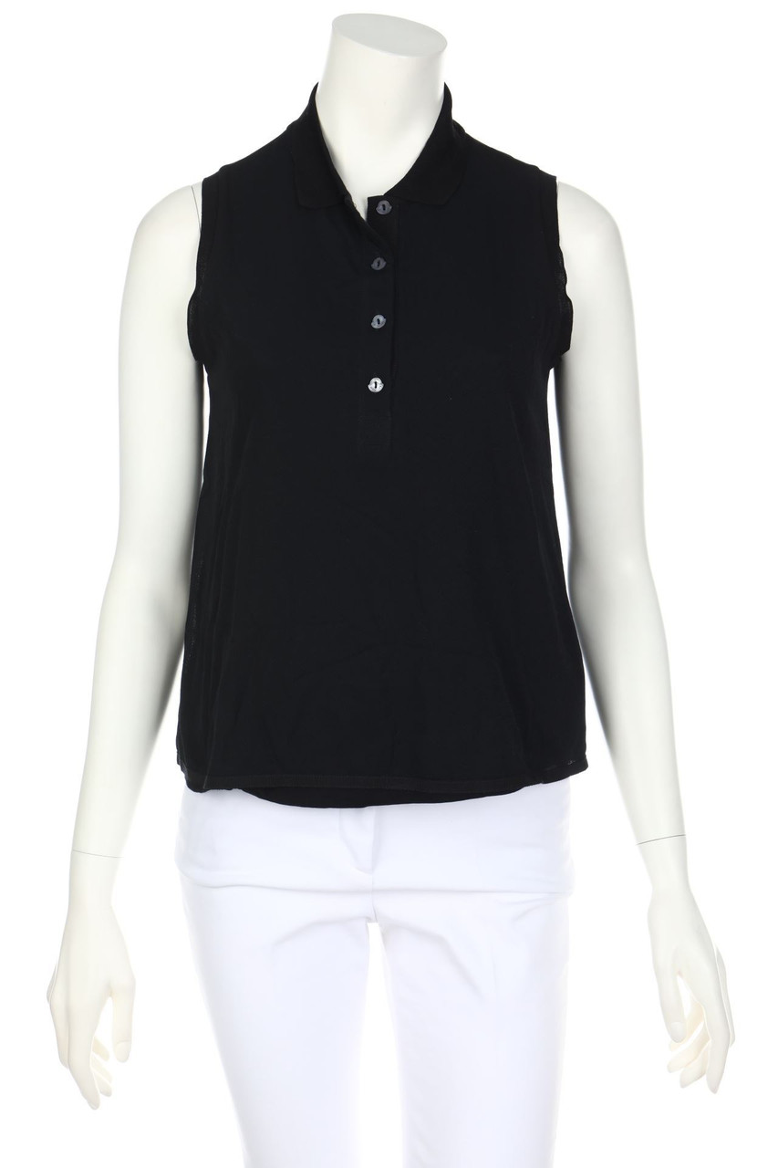 Moncler - sleeveless polo shirt with Logo Buttons - XS