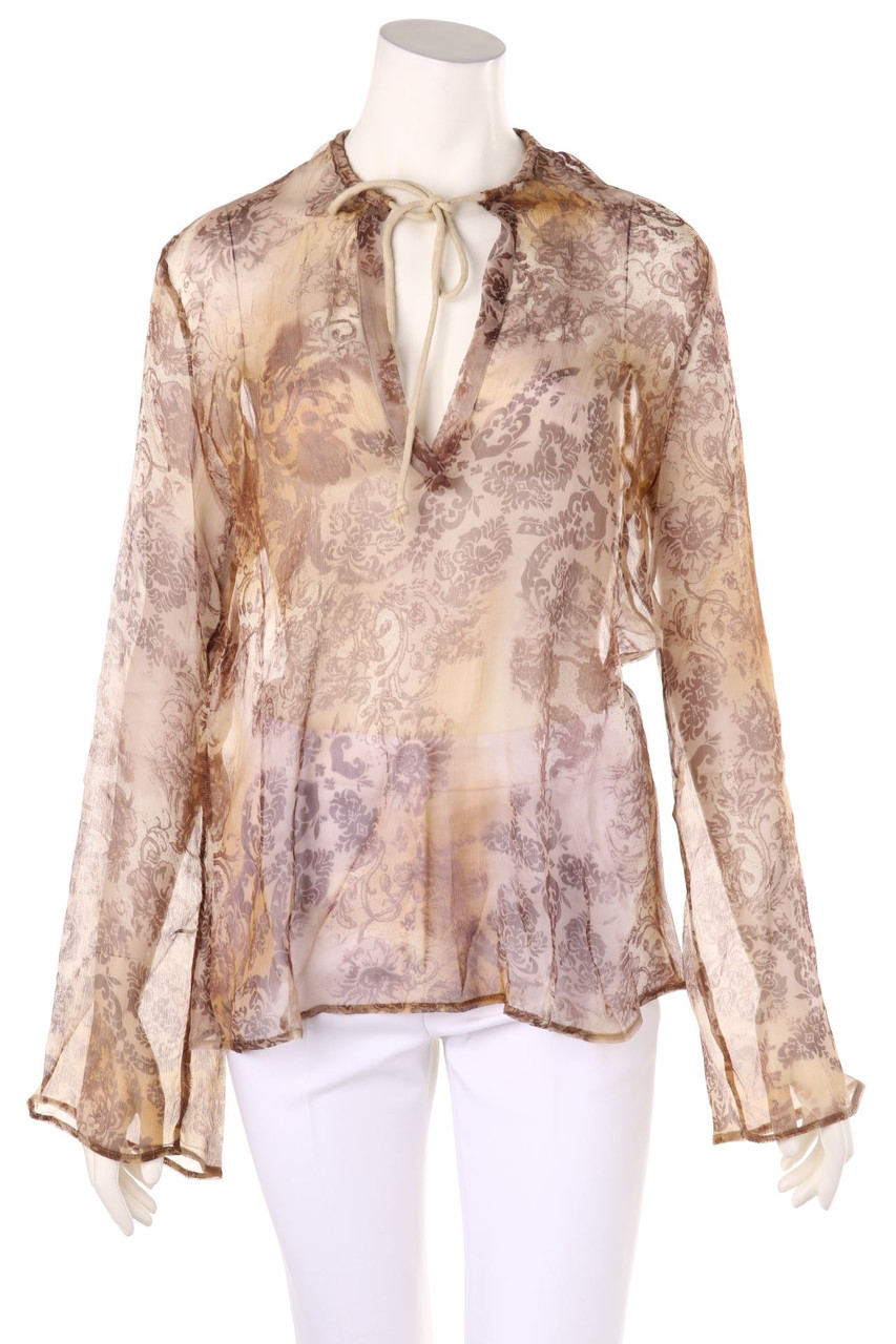 luk´s BY LUCA PECORARI - Chiffon-Blouse with Print - L
