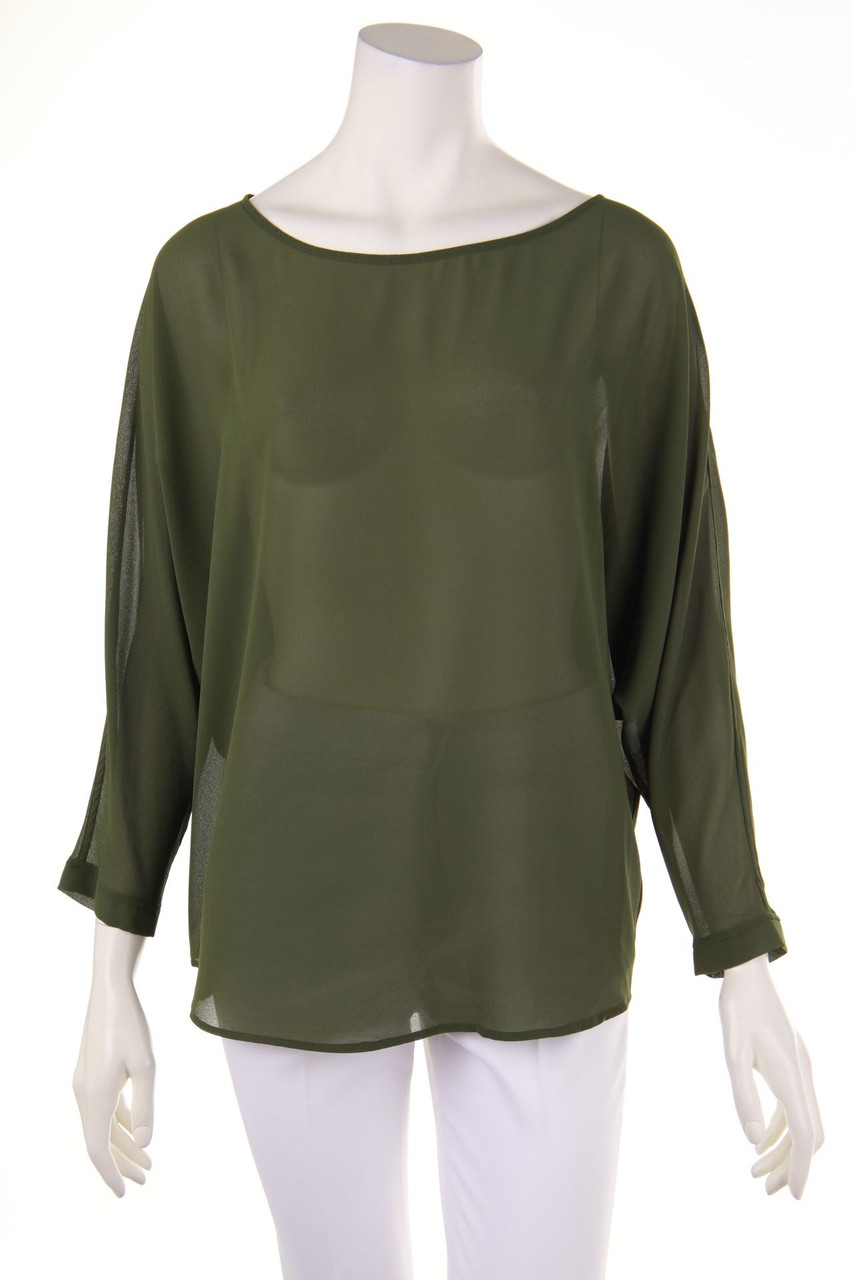 christies à porter - Bluse mit Batwing-Ärmeln - D 38