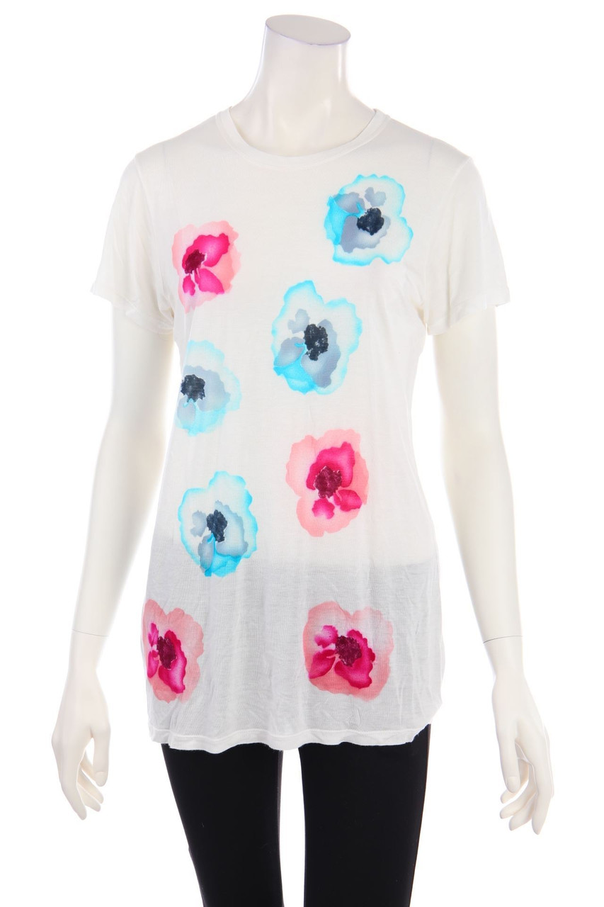 I-KNIT - Shirt with floral print - L