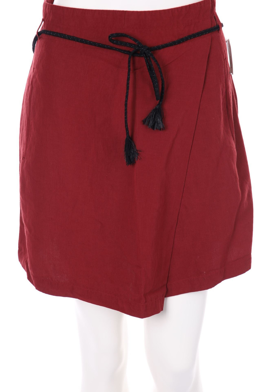 POMANDÈRE - Skirt with Wrap-Effect with Belt - D 34