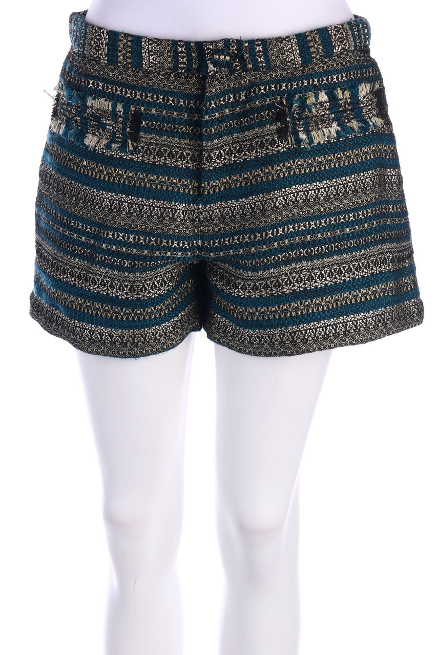 Darling - Bouclé-Shorts with Metallic Effect - M
