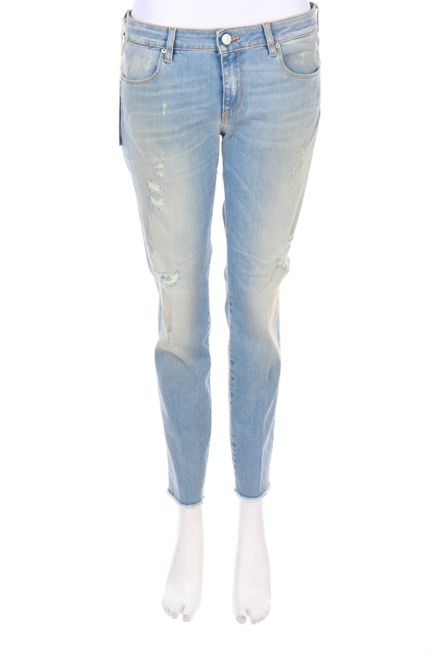 MAURO GRIFONI - Destroyed Skinny-Jeans - W29