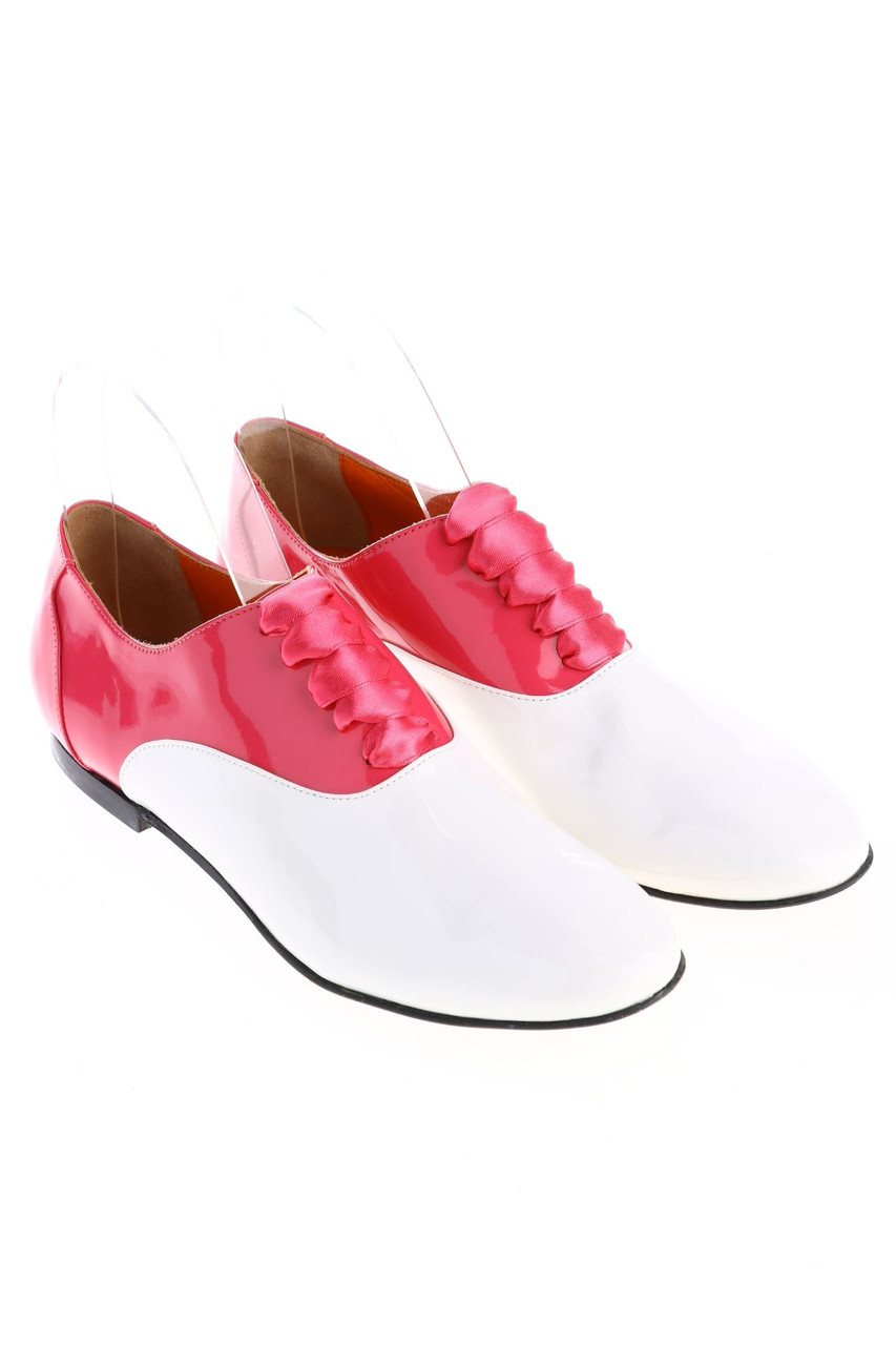 Saint-Honoré Paris Souliers - Patent-lace-up shoes