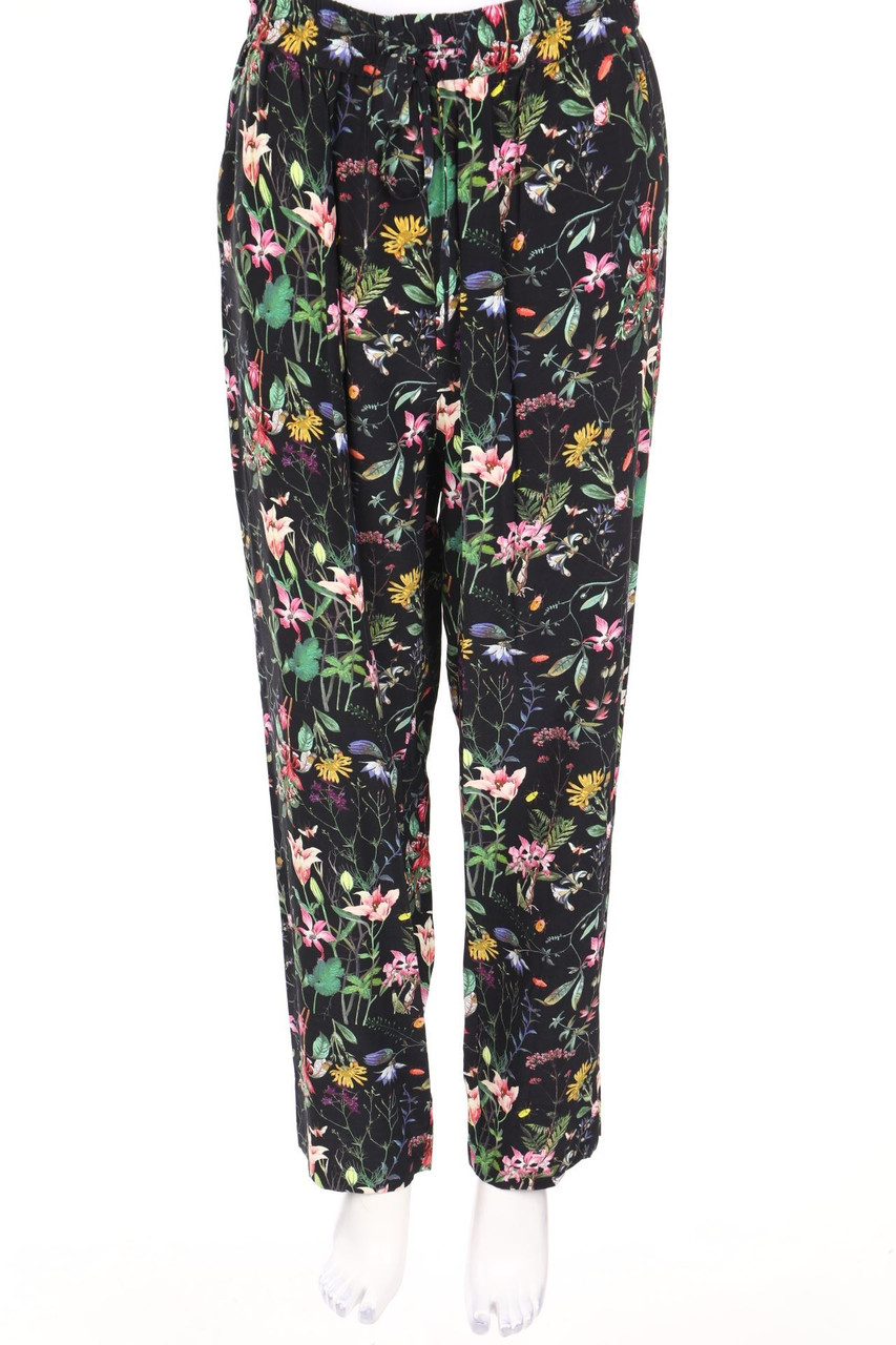 The Kooples - Pants, Viscose with floral print - L