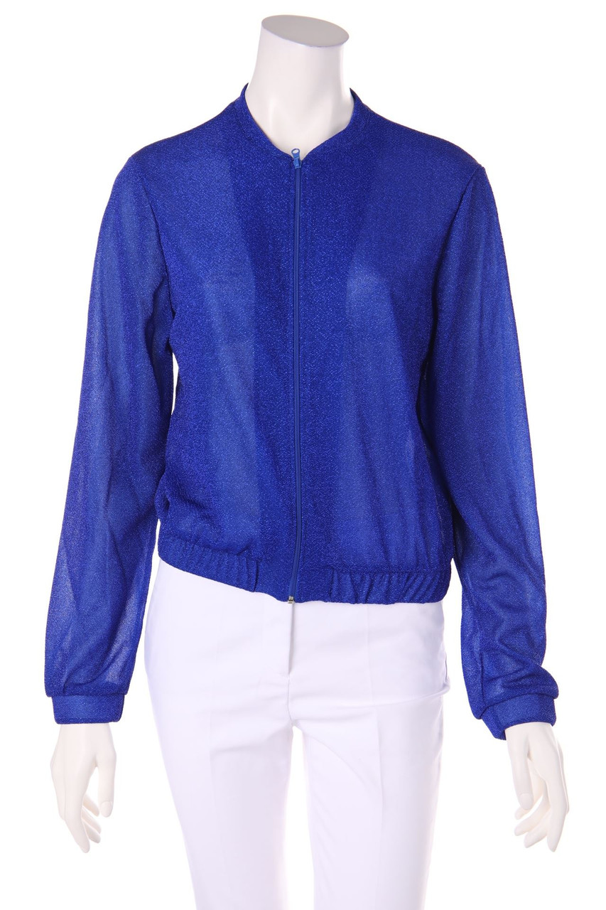 I LOVE POP - Glitzer-Blouson-Jacke - L