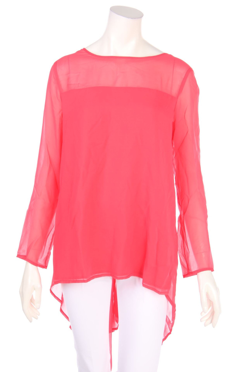 ATOS LOMBARDINI - Bluse mit Rückenausschnitt mit Volants - D 38