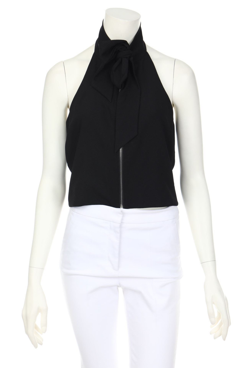 JEREMY SCOTT - Neckholder Blouse Top - D 36