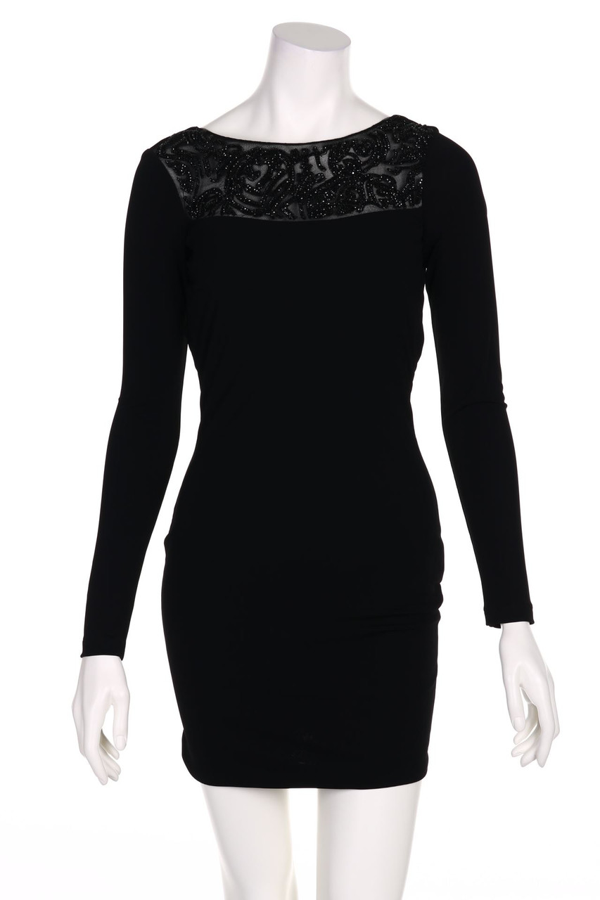 JOHN RICHMOND - Party-Dress, Viscose with Jewelry Stones - D 32