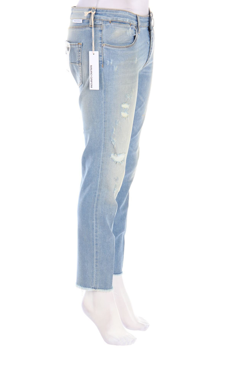 MAURO GRIFONI - Destroyed Skinny-Jeans - W30