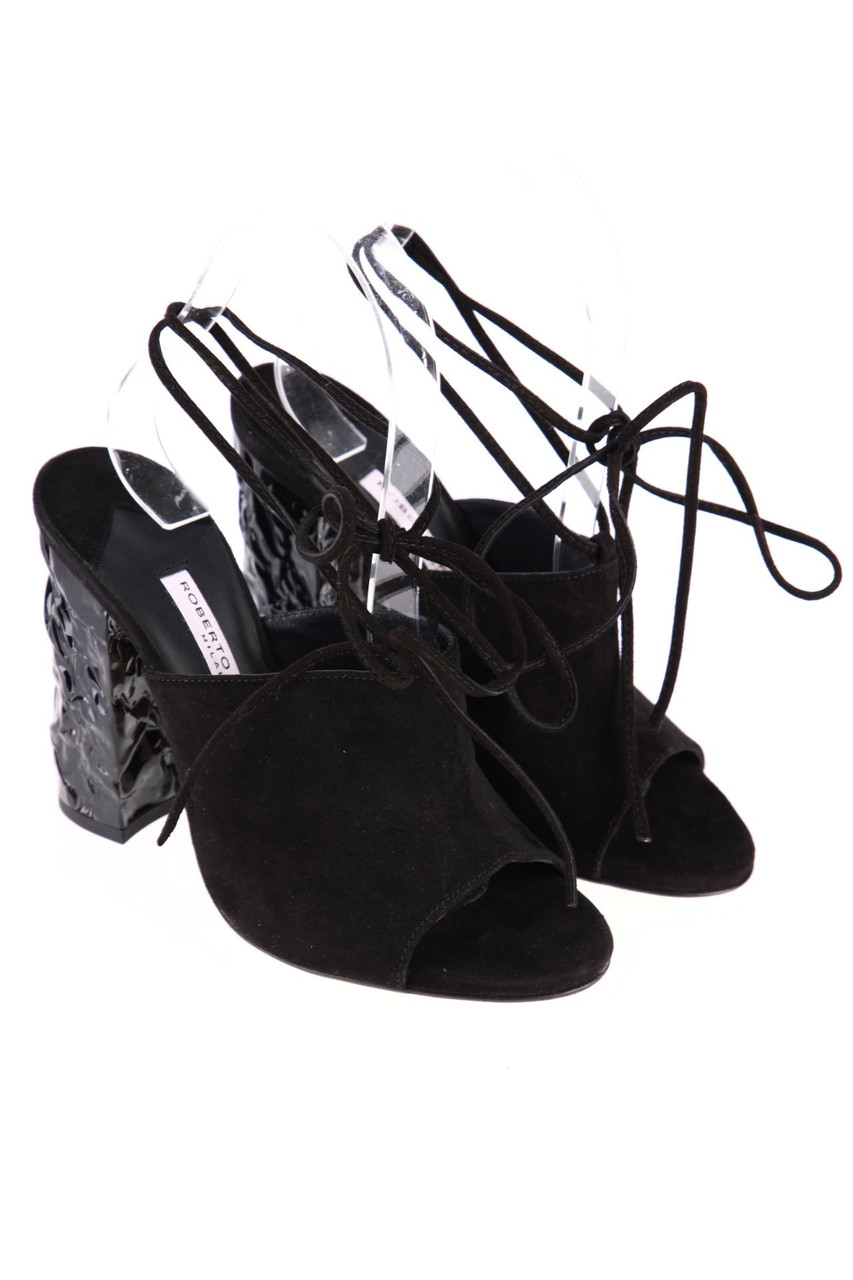 ROBERTO FESTA - high heel mules with Lacing