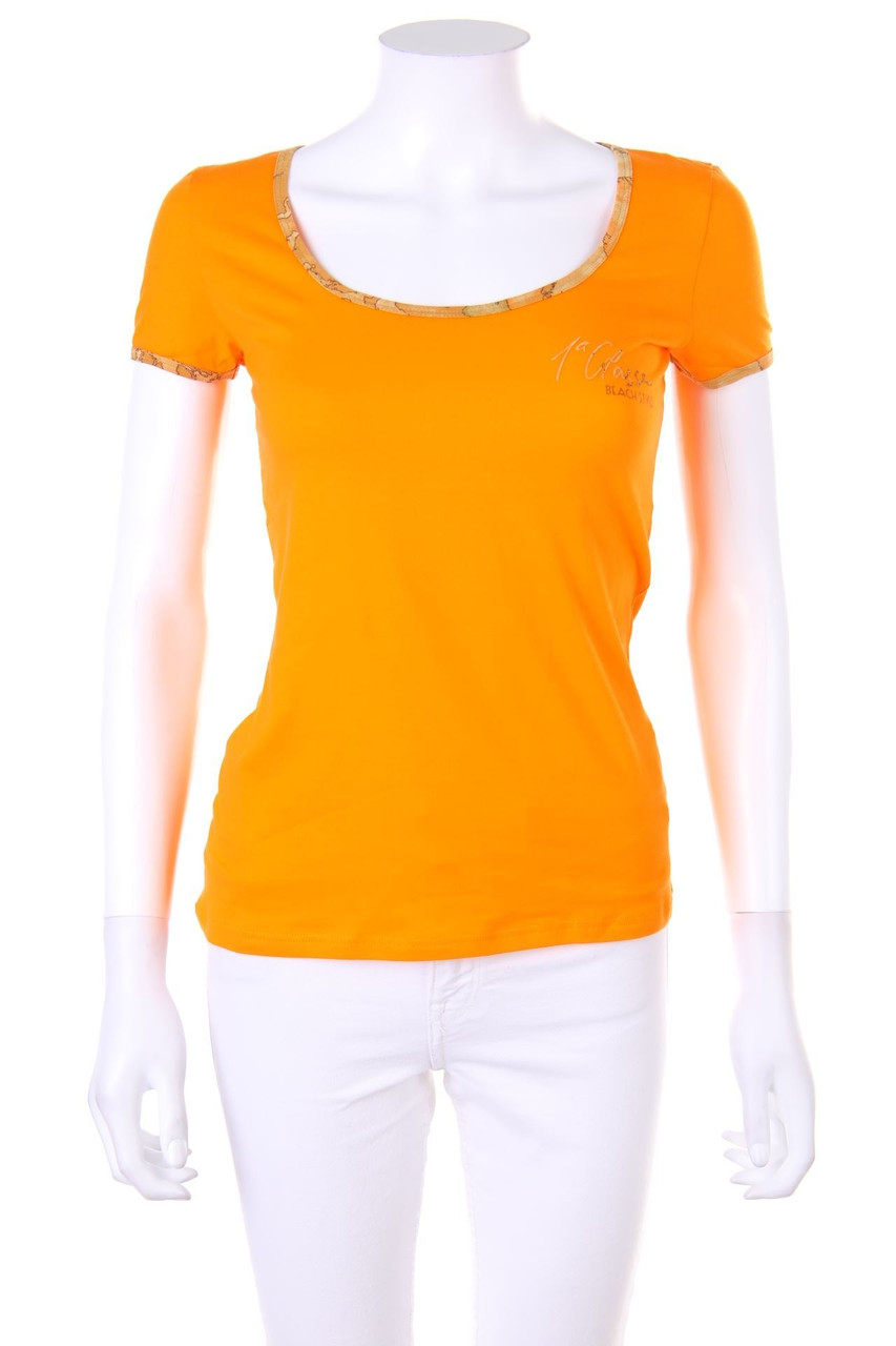 ALVIERO MARTINI 1A CLASSE BEACHSTYLE - Shortsleeve-Shirt with Logo-Print - M