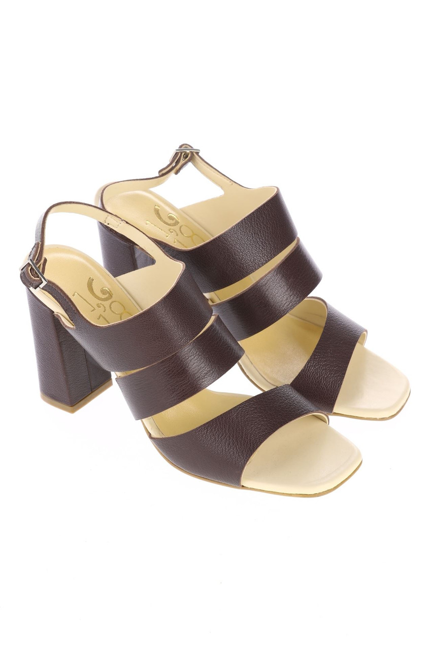 1,618 - high heel sandals, Leather