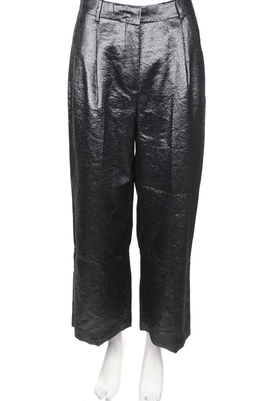 Jucca - Metallic-Culotte mit Falten - D 38