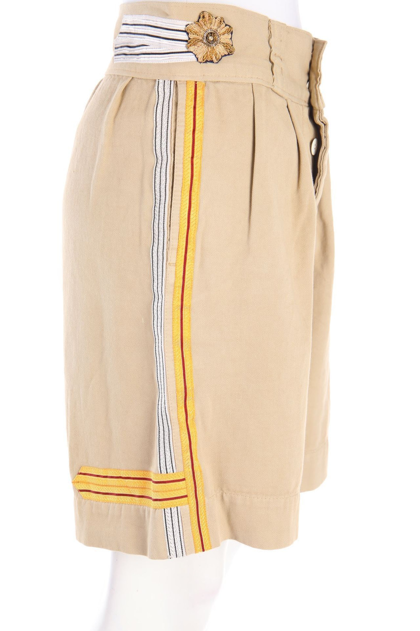 .AMEN. FOR BARBED - Bermuda Shorts with Embroideries - D 36