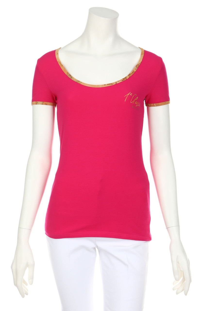 ALVIERO MARTINI 1A CLASSE BEACHSTYLE - Shortsleeve-Shirt with Logo-Print - M